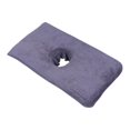 thumbnail image 3 of Tachiuwa Serviette de Table de Massage Coussin pour Visage avec Trou Lavable Réutilisable Protecteur Peau Gris, 3 of 9