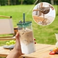 thumbnail image 4 of Coffee Glass Cup, Home Decor, Kitchen, Drinkware, 350ml Transparent Glass, Everyday Use, 4 of 7