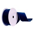 thumbnail image 2 of Ruban en Velours Bleu Minuit 2,5 Pouces X 10 Yd, 2 of 4