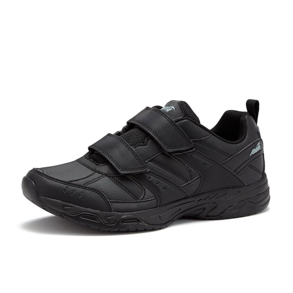 AVIA Chaussure de Service Alimentaire à Bride pour Homme Avi-Union II, Jet Black/Castle Rock, 10.5 Moyen US