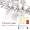 thumbnail image 4 of kits d'Outils d'Entretien de Flûte, Kit de Réparation Pratique DIY Pièces d'Instruments de Musique Accessoires pour Flûte, Adapté aux Amateurs de Flûte, 4 of 4