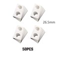 thumbnail image 1 of 50Pcs Coin Album Lightweight Smooth Small Size Stamp Design Retro Style Holders Multi Kinds Retro Style Collection Organizer Hard Souvenir White 5, 1 of 7