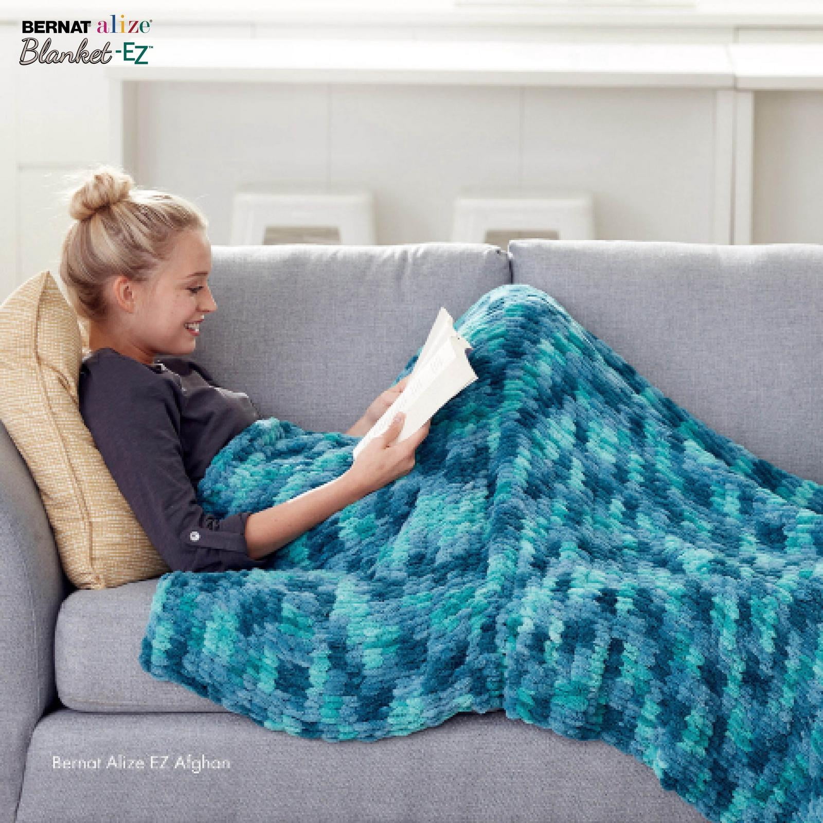 Bernat® Alize Blanket™ #7 Fil de polyester géant, Jacaranda 6,4 oz/180 g 18 yards :