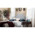 thumbnail image 2 of Angie Queen Tufted Fabric Headboard, 2 of 3