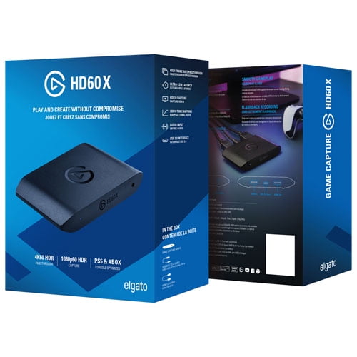 Elgato Game Capture HD60 X External Capture Card - Black - Walmart.ca