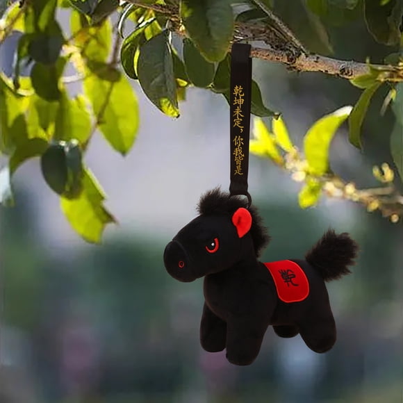 Horse Doll with Success and Wealth 2026 Theme for Spring Festival, Living Room and Car Decor
