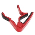 thumbnail image 3 of Capo Guitare, Déclencheur Capo Universel Haute Dureté Anti-Rayures Facile à Clipser avec 5 Pics pour la Performance Rouge, 3 of 8