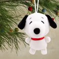 thumbnail image 2 of Hallmark Peanuts Snoopy Christmas Ornament, Plush Fabric, 2 of 6