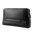 thumbnail image 2 of Fipilock FL-V1 Men Zipper Leather Wallet Smart Fingerprint Security Anti Theft Handbag Black, 2 of 14