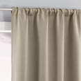 thumbnail image 1 of Sun Zero Laredo 2-Pack 100% Blackout Rod Pocket Window Curtains Panel Pair, 1 of 7