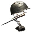 thumbnail image 2 of WIFKLSIIPG Lampe de Guerre avec Lampe de Table à DEL Statue Fabriquée pendant la Seconde Guerre Mondiale Lampe de Soldat Rétro en Résine pour Bureau pour Accessoires Éducatifs Souvenir Souvenir Noir, 2 of 6