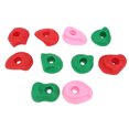 thumbnail image 3 of Prises d'Escalade, 10 Pcs Prises d'Escalade Multicolores Grandes Prises d'Escalade Valeur Imbattable, 3 of 8
