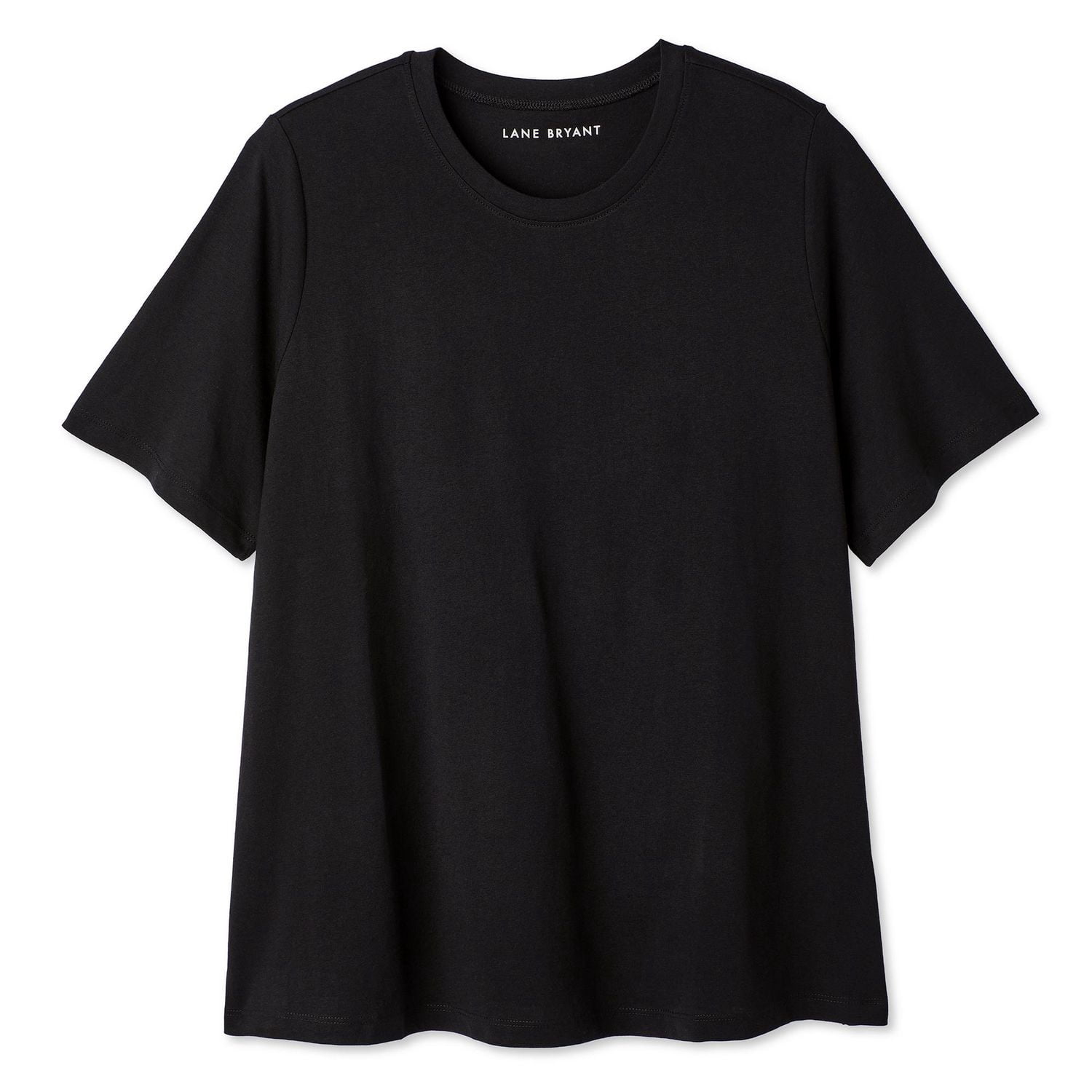T-shirt à encolure ras du cou Lane Bryant Plus pour femmes