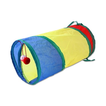 Cat Tunnel Cat Tunnel Toy Pet Play Tunnel Little Pet Tunnel Cat Toy Cat Tunnel Safe Eco Friendly Interactive Rainbow Pet Play Tunnel For Little Pets Dogs