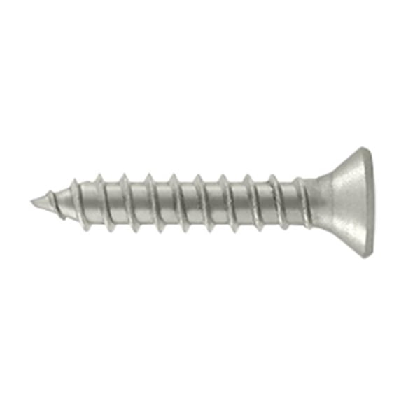 Deltana SCWS910U15 Vis pour Bois de 1 Po No 9 - Nickel Satiné - Acier
