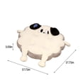 thumbnail image 3 of Chmadoxn Pillow Pillow Decorations 16 Inch Big Innovations Simulation Breads Pillow Pillow For Kid Room bolster bolster, 3 of 8