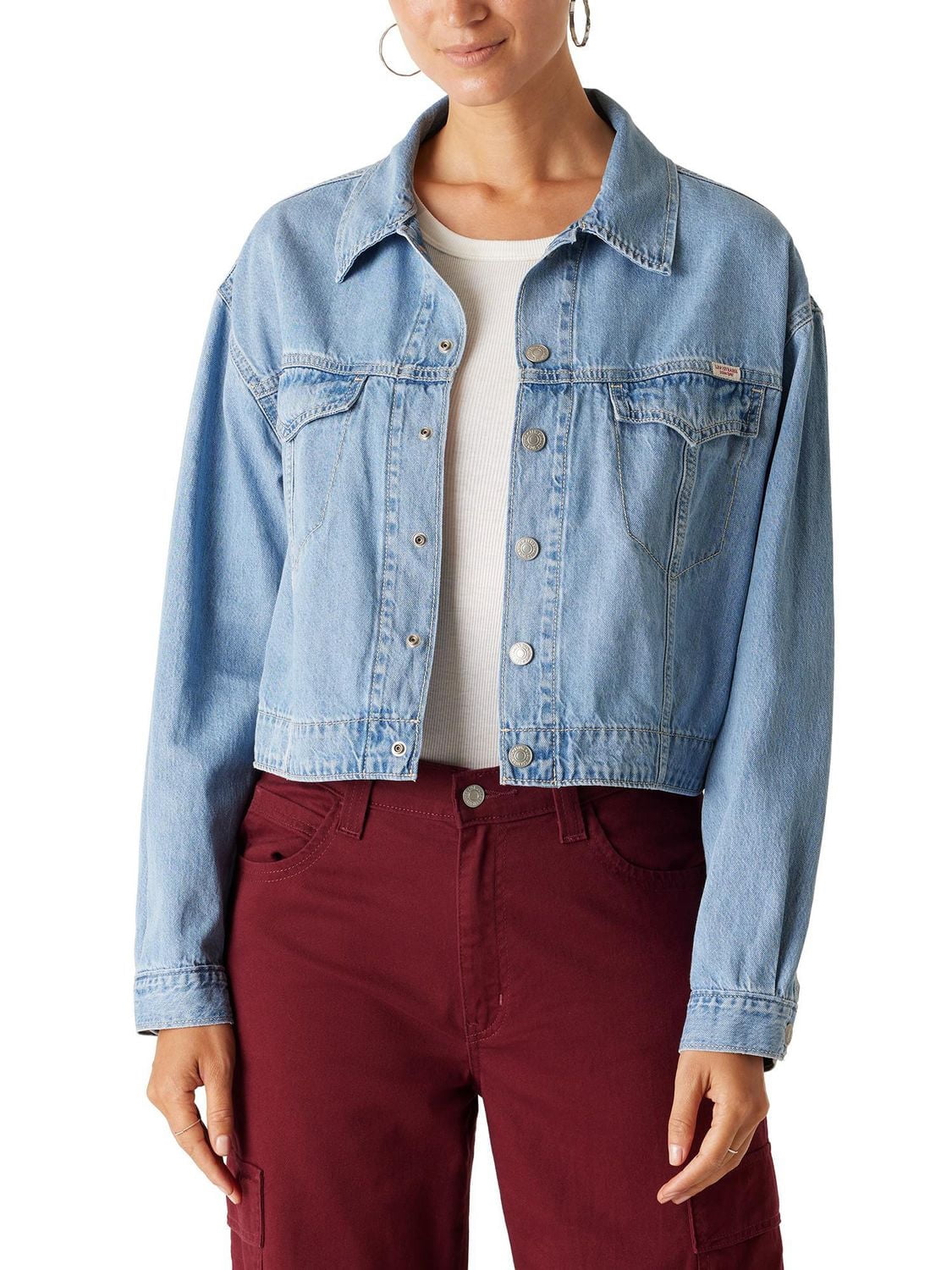 Blouson camionneur ancien pour femme Levi Strauss SignatureMC