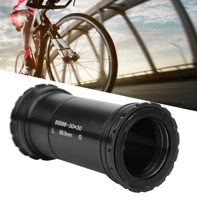 Bike Bottom Bracket, Practical Integrated Thread BB Bottom Bracket, for Cycling Mountain Bike Repairing Road Bike Black,Red