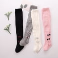 thumbnail image 4 of Collants Chauds en Coton Mignons pour Bébés Filles avec Nœud, Bas Automne Hiver pour Enfants Fille, 4 of 6