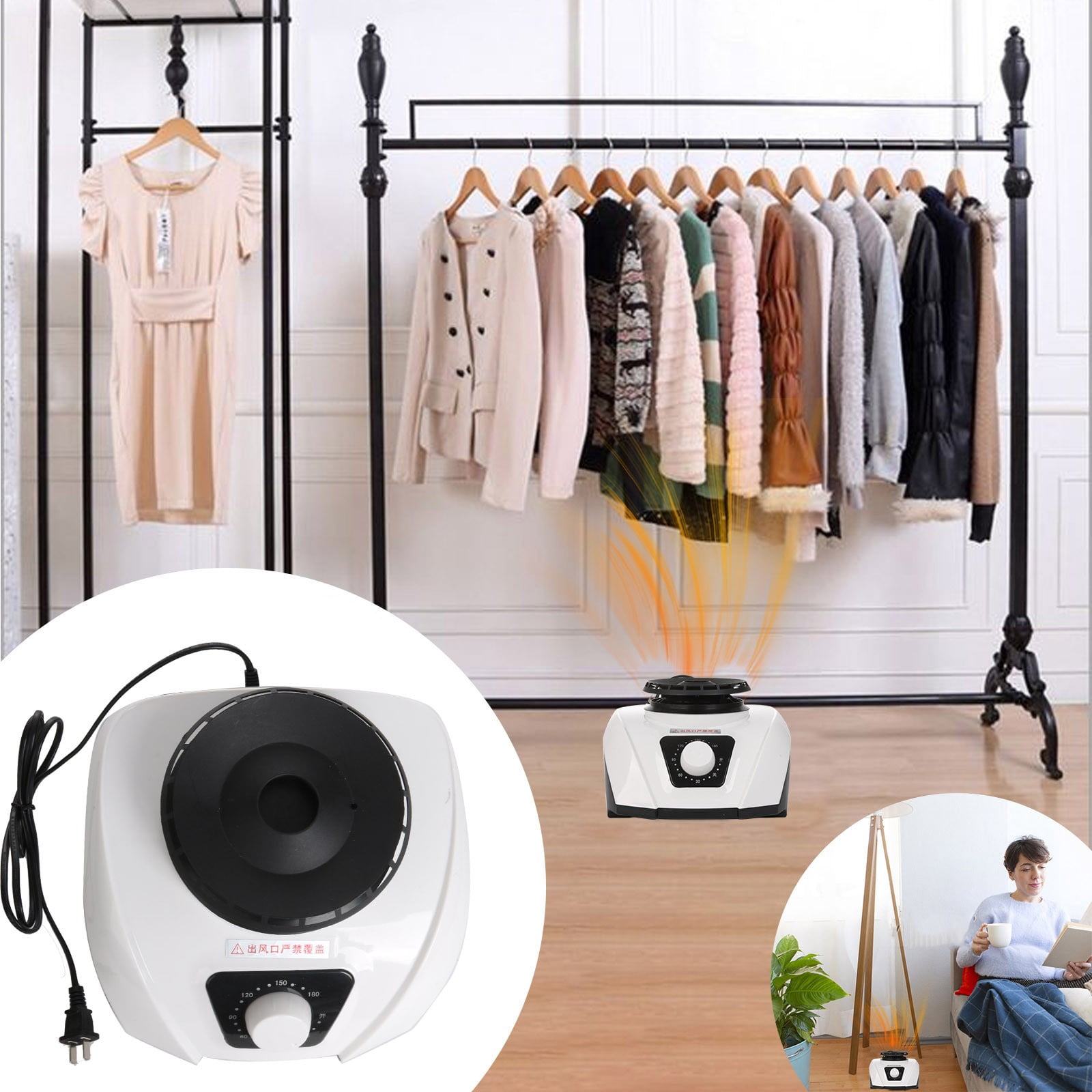 Household Mute Warm Clothes Dryer Baby Clothes Drying Machine