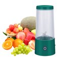 thumbnail image 1 of Zootealy 350mL Portable Juicer Electric Mixer Cup USB Rechargeable Mini Smoothie Blender Shakes Handheld Fruit Vegetable Machine Milkshake Juicer for Outdoor Travel Office Home Baby Food Personal Used, 1 of 6