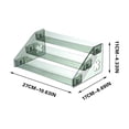 thumbnail image 2 of Fufafayo Desktop Organizer Display Stand, Elegant Office Desk Organizer, Modern Desktop Storage Shelf, Multi Compartment Display Rack for Stationery Gadgets Documents, 2 of 7