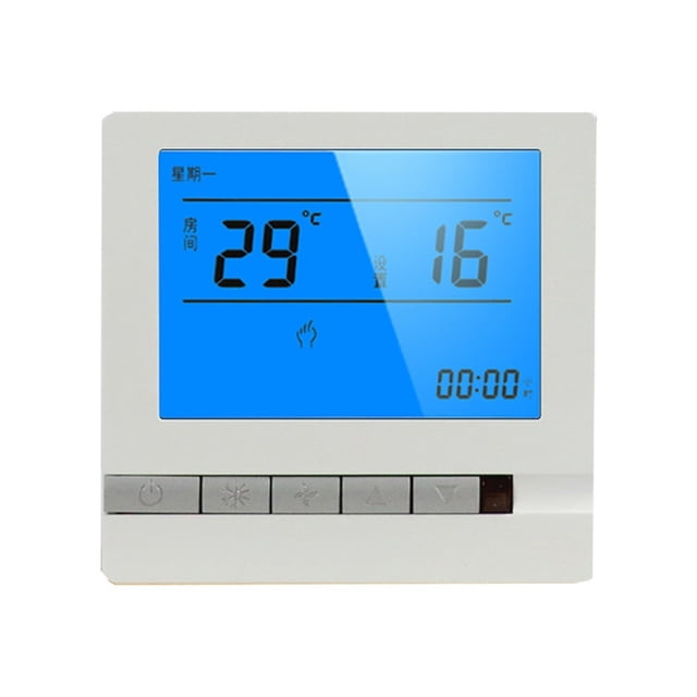 Tuya WiFi Smart Thermostat Temperature Controller Water Floor Heating Electric Floor Heating Wall-hung Boiler LCD Temperature Control Panel ,Easily DIY
