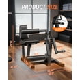 thumbnail image 3 of AKDSteel Machine d'Extension et de Courbure de Jambe 4-en-1, Capacité de 700 Lb, Équipement d'Entraînement à Pression de Jambe Réglable avec Chevilles à Bande pour Gym à Domicile, 3 of 8