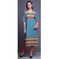 thumbnail image 2 of Bimba Robes Tuniques Droites Imprimées pour Femmes Vêtements Indiens Imprimés, 2 of 5