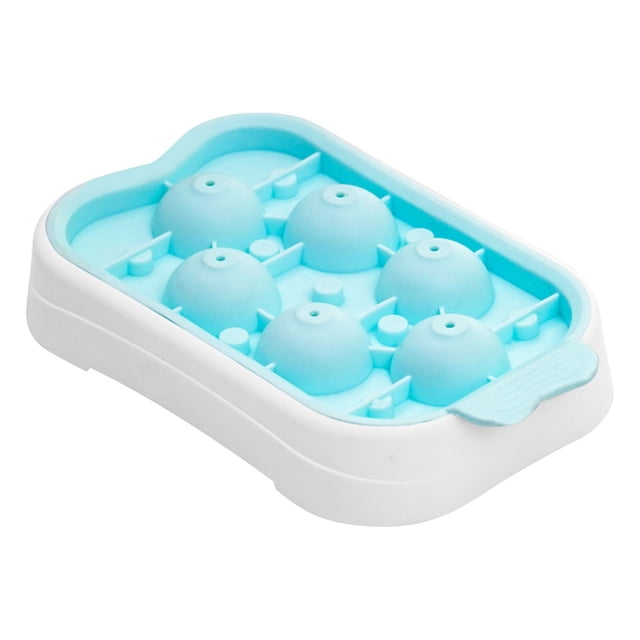 Ohufall Mini Press Ice Tray With Lid Summer Kitchen Must Have ice cubes Tray For Freezer Small Ice Maker