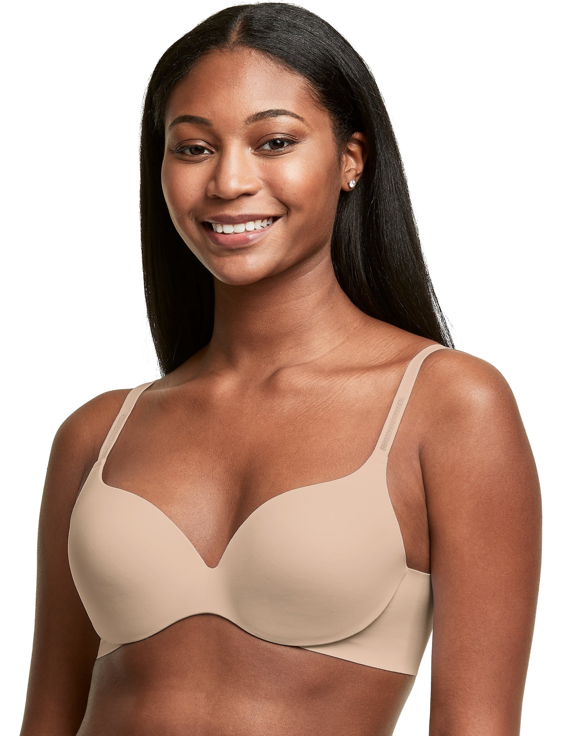 Maidenform Womens Comfort Devotion Dreamwire Back Smoothing Underwire Bra, 36D,