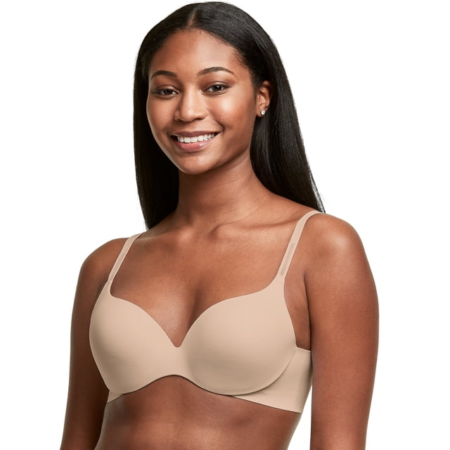 Maidenform Womens Comfort Devotion Dreamwire Back Smoothing Underwire Bra, 34DD