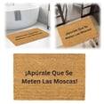 thumbnail image 2 of Tapis d'Entrée Amusant « Apurale Que S E Meten Las Mo Scas », Paillasson Non - Tapis d'Entrée pour Usage Intérieur Extérieur, 2 of 6