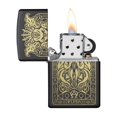 thumbnail image 3 of Zippo 29965 Briquet Coupe-Vent Rechargeable Noir à Motif Monstre, 3 of 4