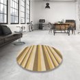 thumbnail image 4 of Ahgly Company Machine Washable Indoor Rectangle Transitional Light Brown Area Rugs, 8' x 12', 4 of 7