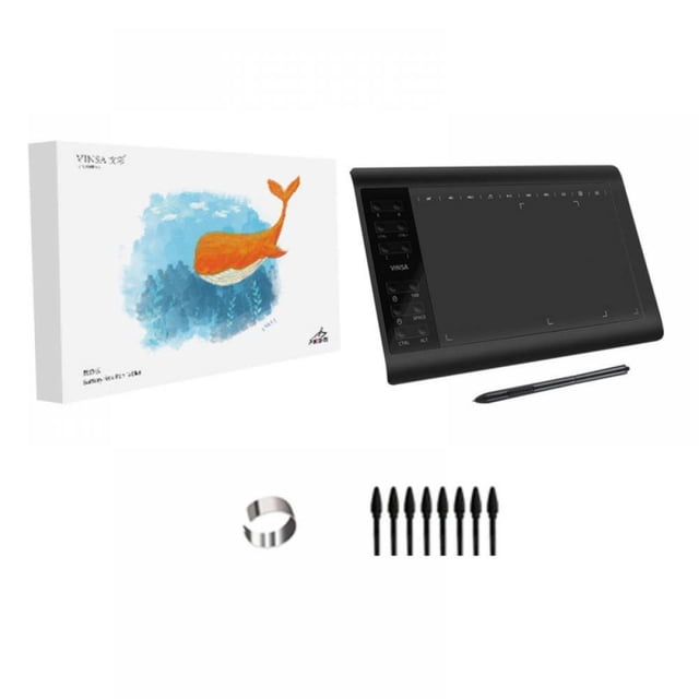 Computer Graphics Tablet Online Teaching Ultrathin Battery-Free Stylus Graphic Drawing Tablet 8192 Level Pressure