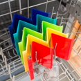 thumbnail image 3 of Youngever Taco Holder Stand Set of 5, Large Regular Size, Taco Plate, Taco Truck Tray Style, ABS Material, Very Hard and Sturdy, Dishwasher Top Rack Safe, 3 of 4