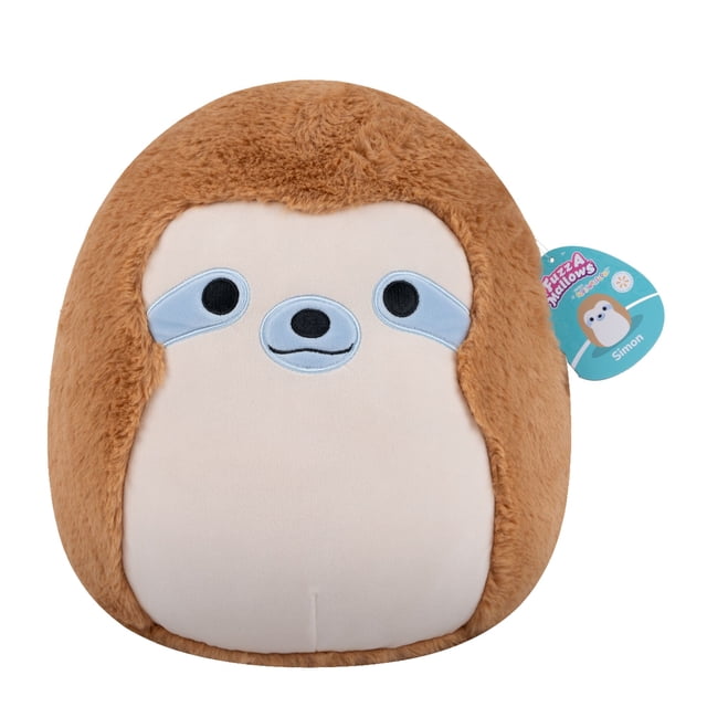Fuzz-a-mallows by Original Squishmallows 12" Plush - Simon the Sloth