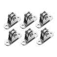 thumbnail image 4 of Rongfmy Pulley Block Fixed Pulley for Clothesline DIY Projects Rope Cable Cord Guide 6 Pack, 4 of 9