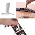 thumbnail image 4 of 9pcs Stainless Steel Understring Radius Gauge For Guitar Bass Setup Luthier Tool, 4 of 7