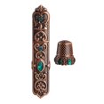 thumbnail image 3 of Embossed Sewing Thimble Case European Style Storage Sewing Metal Cross Stitch Option 1, 3 of 8