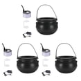 thumbnail image 2 of yingyy Halloween Witch Cauldrons Fog Maker Spooky Mist Effect Festive Decorations Safe To Wide Application silver US Plug 3Set, 2 of 6