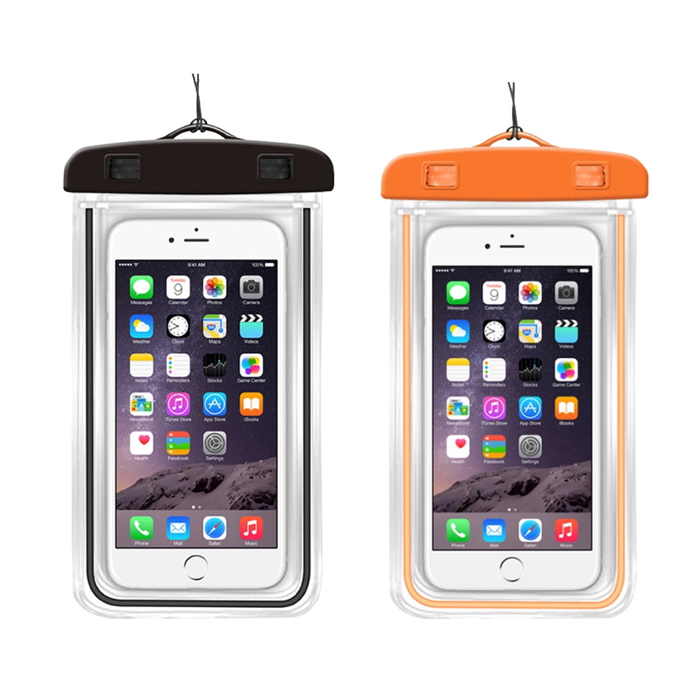 Waterproof Phone Pouch Case, Universal Waterproof Cell Phone Bag/Holder for with Neck Lanyard