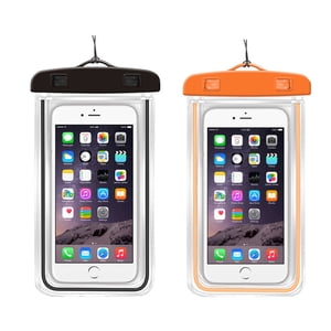 Etanche Coque de Poche Téléphone, Universal Etanche Sac de Téléphone Cellulaire/Holder pour avec Cou Lanyard
