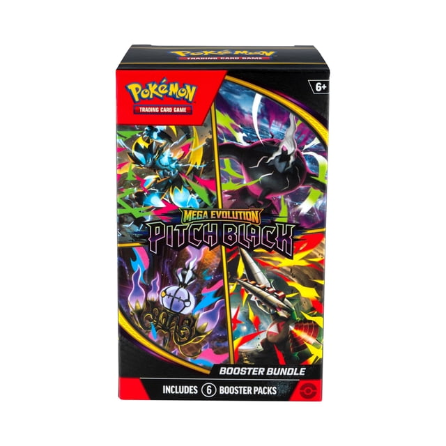 Pokemon Trading Card Games Mega Evolution 5 Pitch Black Booster Bundle
