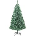 thumbnail image 1 of HOMCOM Arbre de Noël Artificiel de 6 Pieds avec Branches Réalistes Vert, 1 of 10