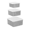 thumbnail image 1 of EGNMCR Aliments avec Couvercles Hermétiques Lot de 3 Contenants de Préparation de Repas en Verre Boîte Bento Contenants Alimentaires Réutilisables Contenants de Contrôle pour Perte de Poids Contenants de Cuisine pour Lunch avec Couvercles Hermétiques, 1 of 8