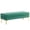 Dark Green, variant on HOMCOM Velvet Upholstered Bench Button Tufted End of Bed Bench for Bedroom