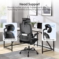 thumbnail image 2 of Ergonomic Home Office Desk Chair with Adjustable Headrest & Lumbar Support, High Back Breathable Mesh Executive Computer Task Chair with 90° Flip-up Armrests, 2 of 10