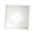 thumbnail image 4 of GROWTH TANK Vinyl Record Frame Album Record Rack Storage Organizer Hanging Home Decoration Lightweight Wall Mount Holder Easy to Install White, 4 of 9